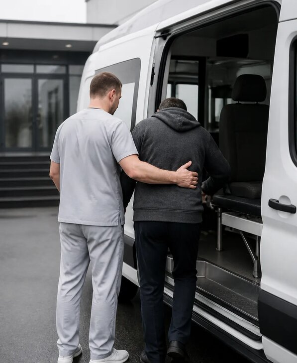 Организация медтранспортировки в Красногорске от 5081 р. | Медзона