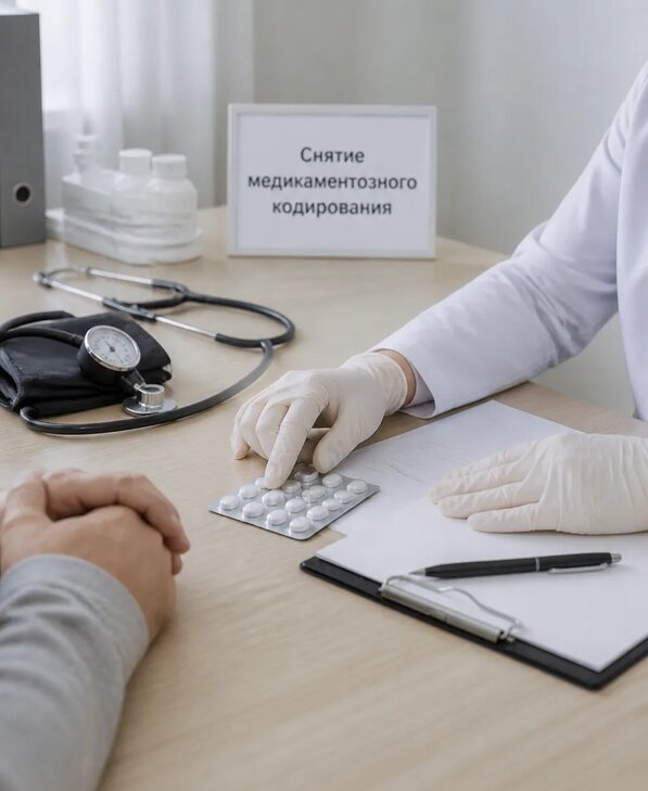Снятие медикаментозного кодирования в Красногорске от 5081 р. | Медзона